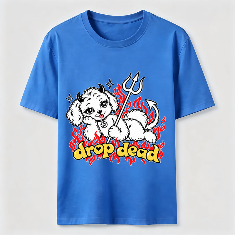 Drop Dead Devil Dog Classic T-Shirt