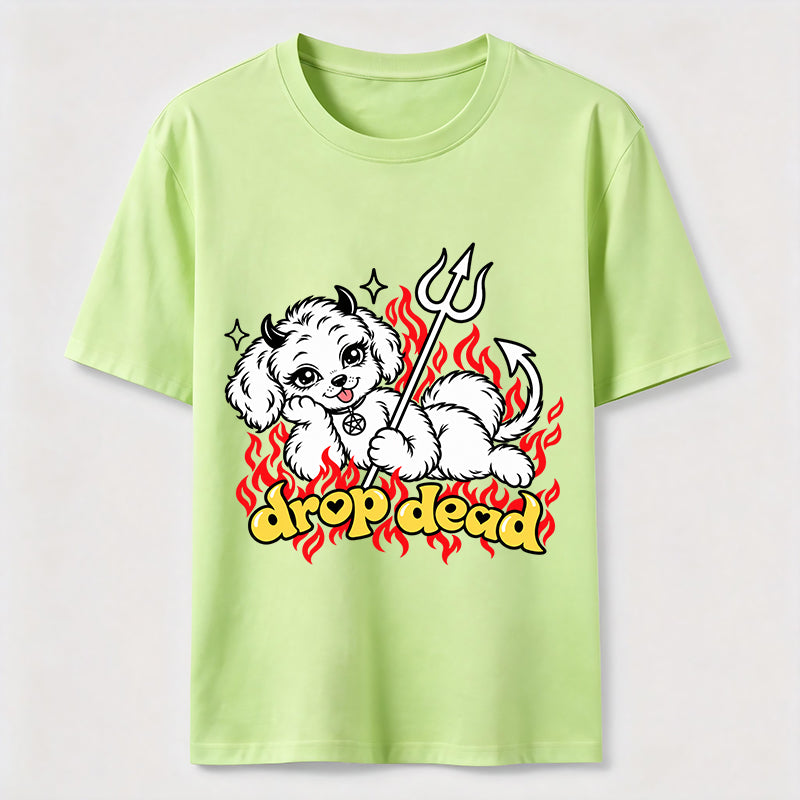 Drop Dead Devil Dog Classic T-Shirt