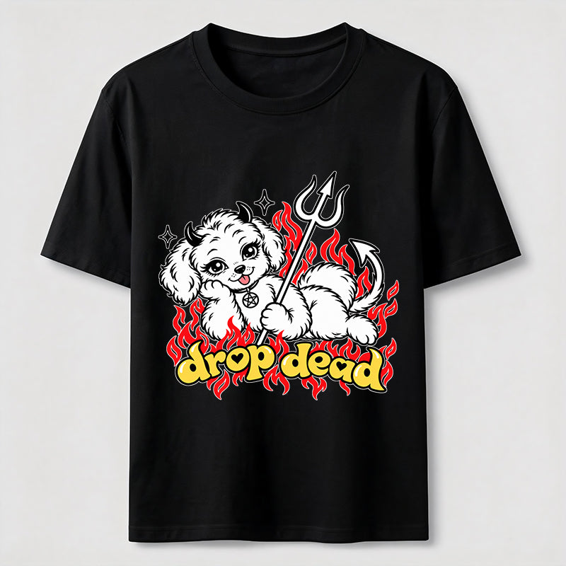 Drop Dead Devil Dog Classic T-Shirt