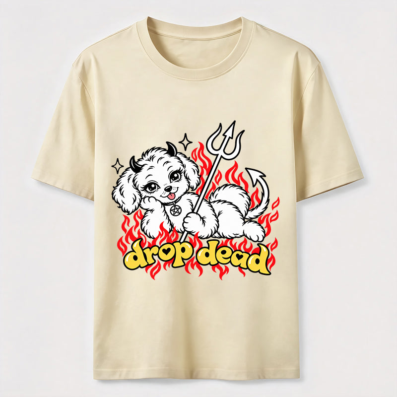 Drop Dead Devil Dog Classic T-Shirt