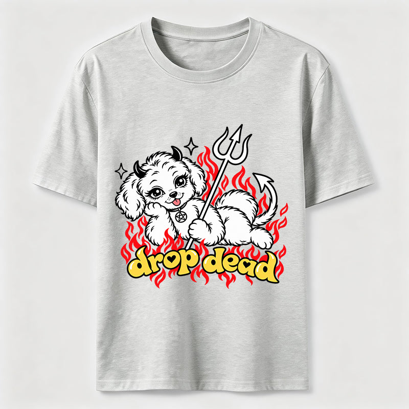 Drop Dead Devil Dog Classic T-Shirt
