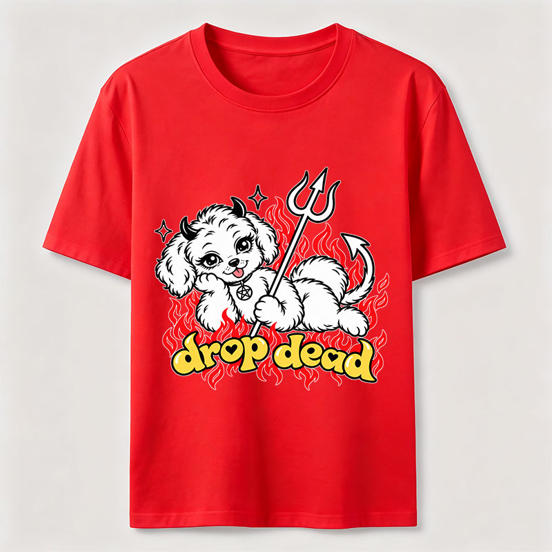 Drop Dead Devil Dog Classic T-Shirt