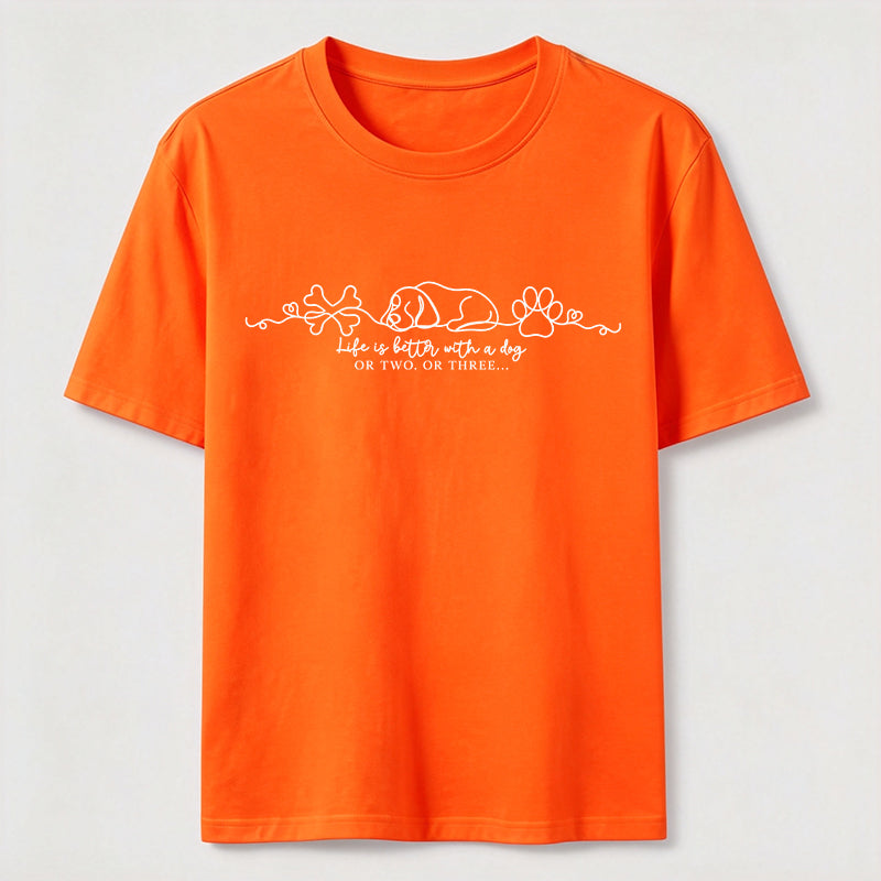 Better With More Dogs Classic T-Shirt