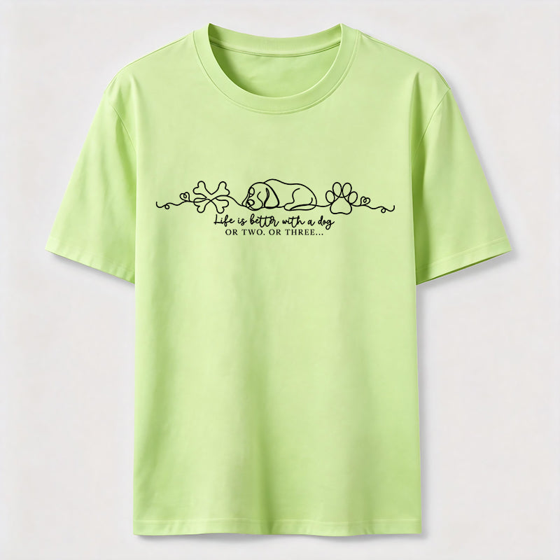 Better With More Dogs Classic T-Shirt