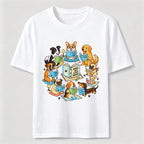 Dogs Who Love Books Classic T-Shirt