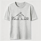 Double Trouble Dog Walk Classic T-Shirt