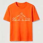 Double Trouble Dog Walk Classic T-Shirt