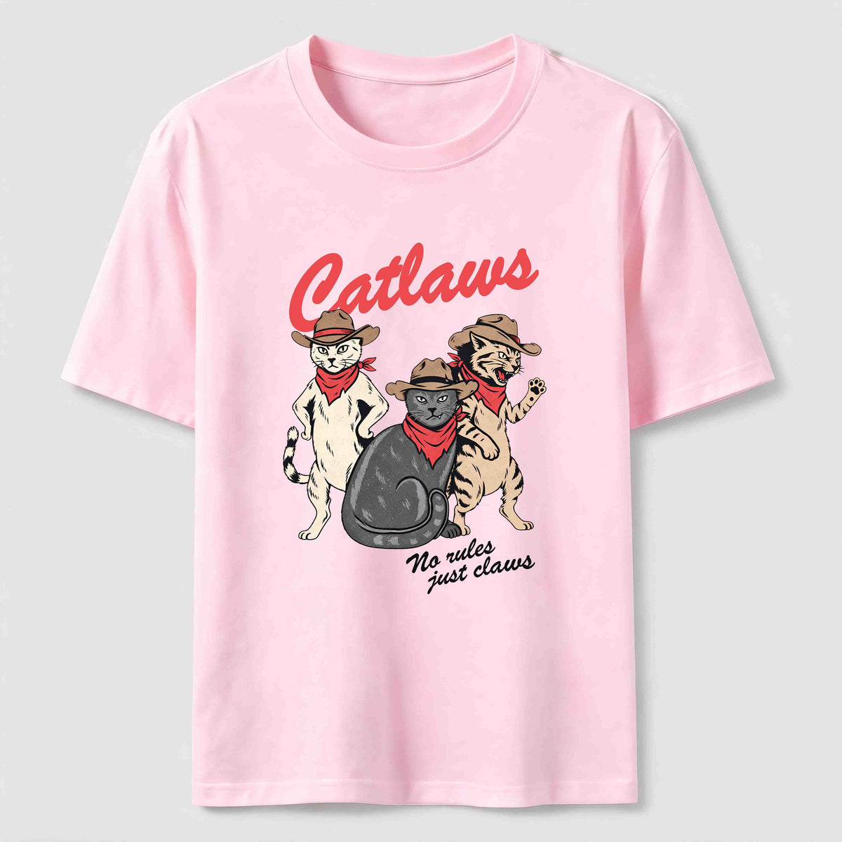 Catlaws No Rules Just Claws Classic T-Shirt