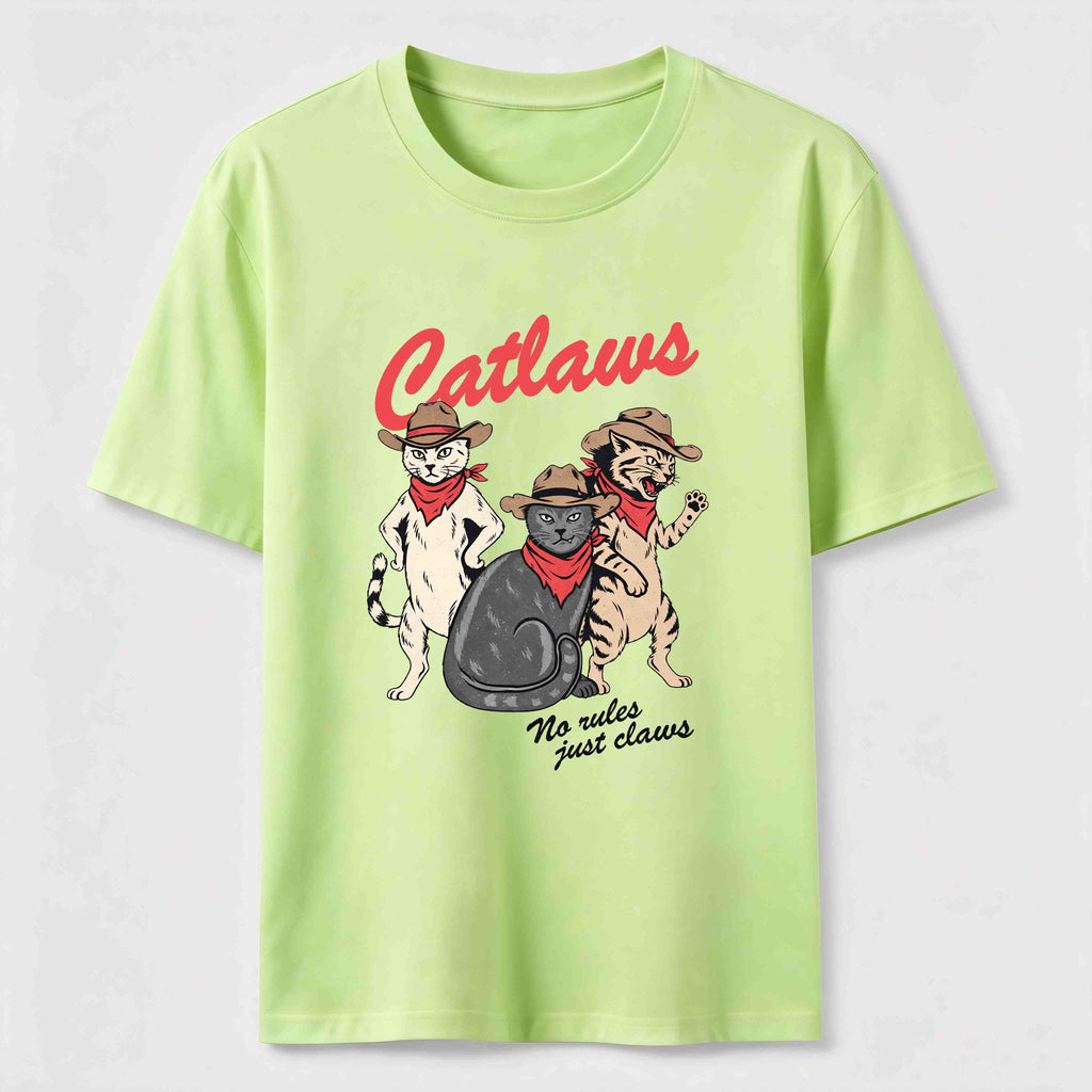 Catlaws No Rules Just Claws Classic T-Shirt