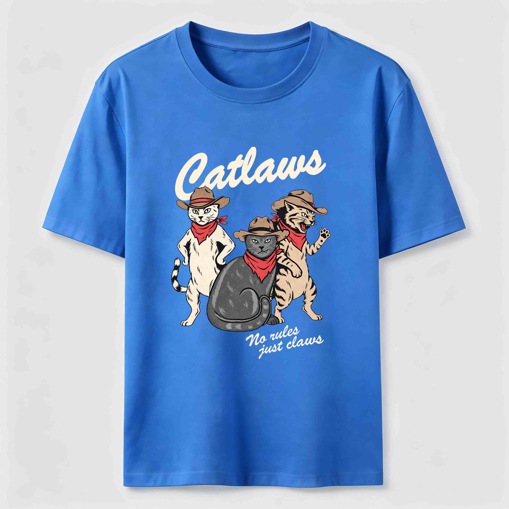 Catlaws No Rules Just Claws Classic T-Shirt