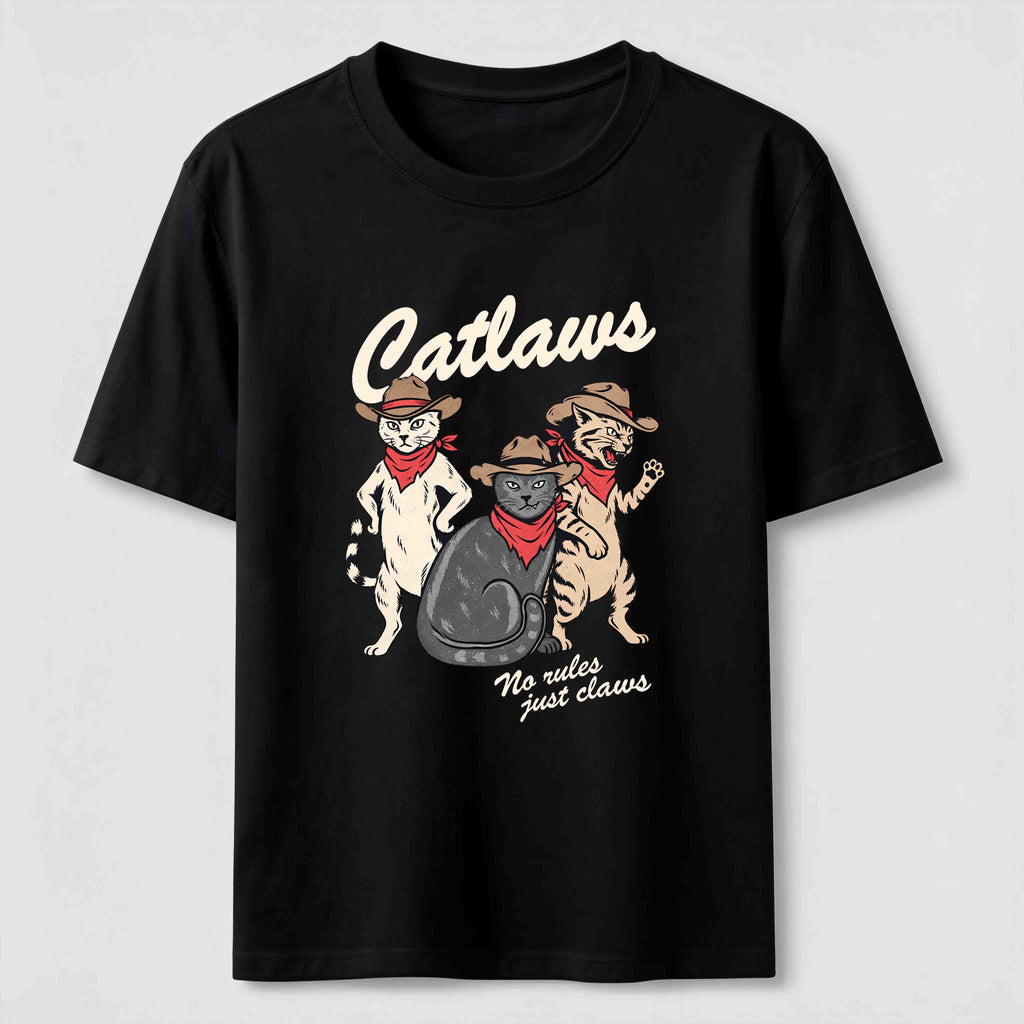 Catlaws No Rules Just Claws Classic T-Shirt