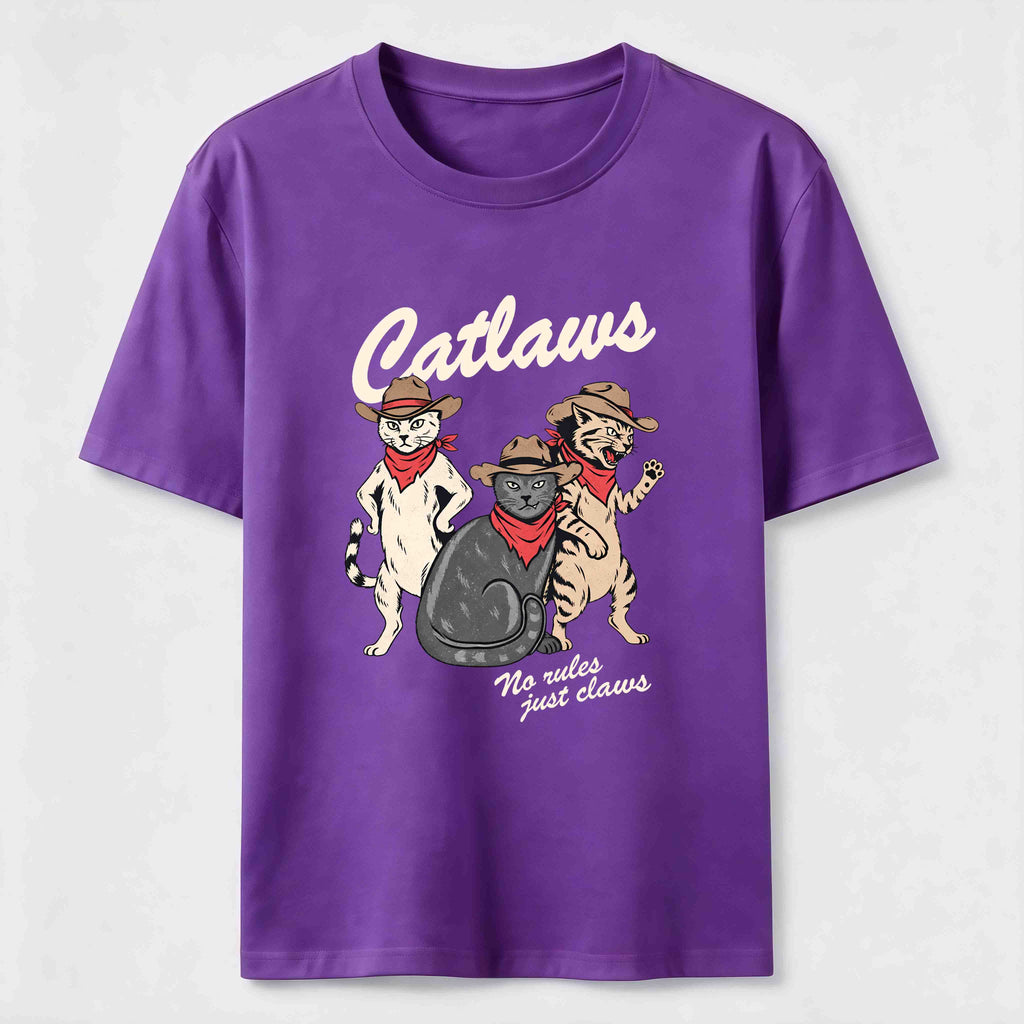 Catlaws No Rules Just Claws Classic T-Shirt