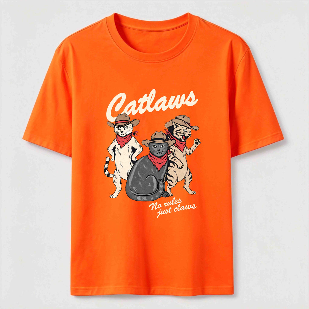 Catlaws No Rules Just Claws Classic T-Shirt