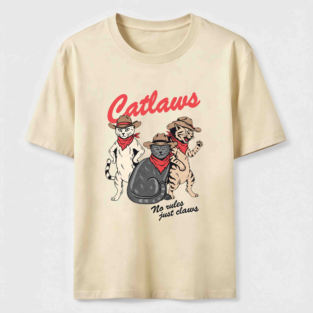 Catlaws No Rules Just Claws Classic T-Shirt