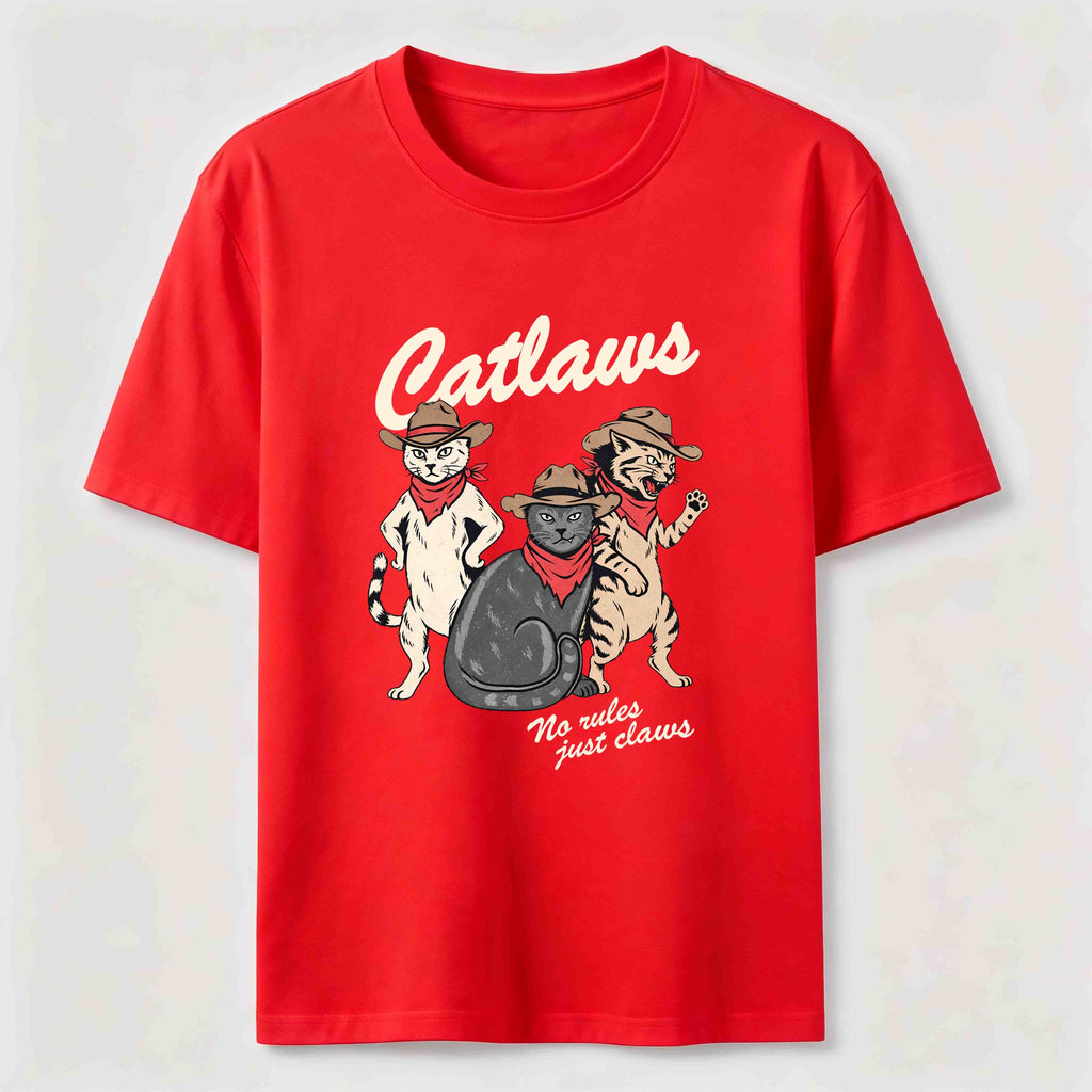 Catlaws No Rules Just Claws Classic T-Shirt