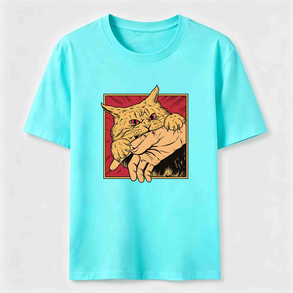 Angry Cat Grab Classic T-Shirt