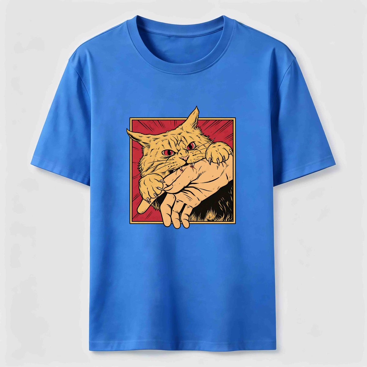 Angry Cat Grab Classic T-Shirt