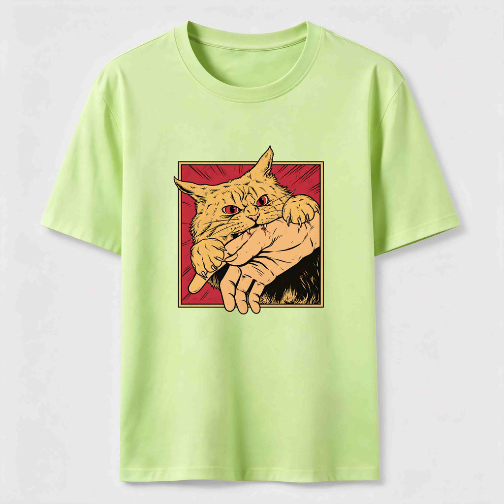 Angry Cat Grab Classic T-Shirt