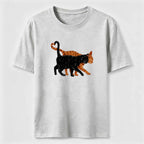 Cat Tail Forming A Heart Shape Classic T-Shirt