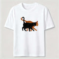 Cat Tail Forming A Heart Shape Classic T-Shirt
