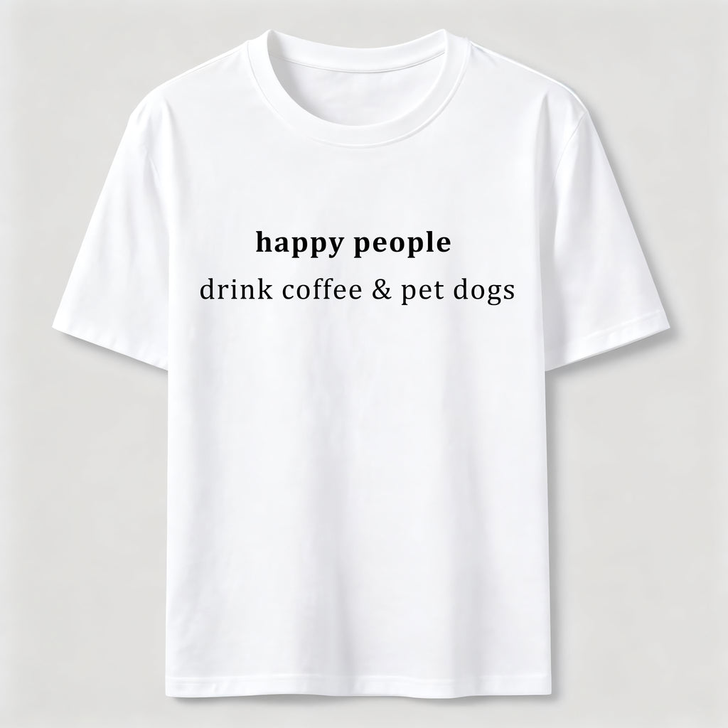 Happy People Pet Dogs Classic T-Shirt