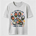 Floral Paw Love Classic T-Shirt