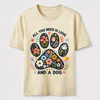 Floral Paw Love Classic T-Shirt