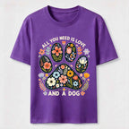 Floral Paw Love Classic T-Shirt