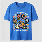Floral Paw Love Classic T-Shirt