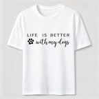 Better With Dogs Classic T-Shirt
