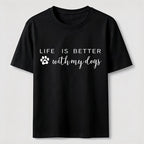 Better With Dogs Classic T-Shirt