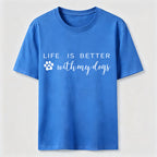 Better With Dogs Classic T-Shirt