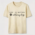 Better With Dogs Classic T-Shirt
