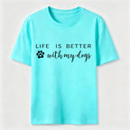 Better With Dogs Classic T-Shirt