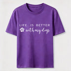 Better With Dogs Classic T-Shirt