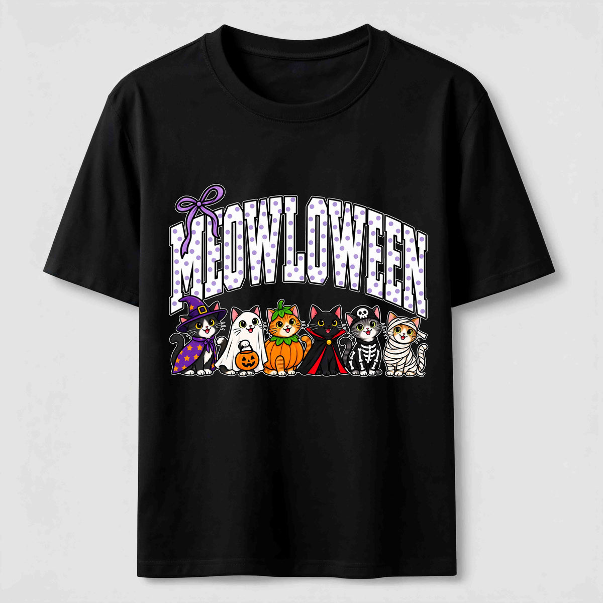 Halloween Cat Costume Crew Classic T-Shirt