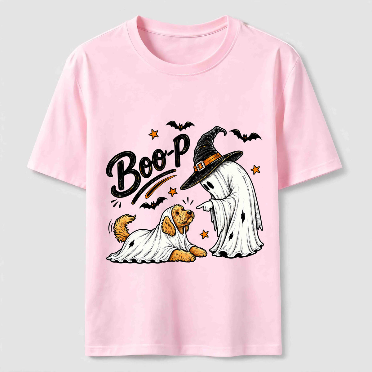 Boo Ghost Dog Classic T-Shirt