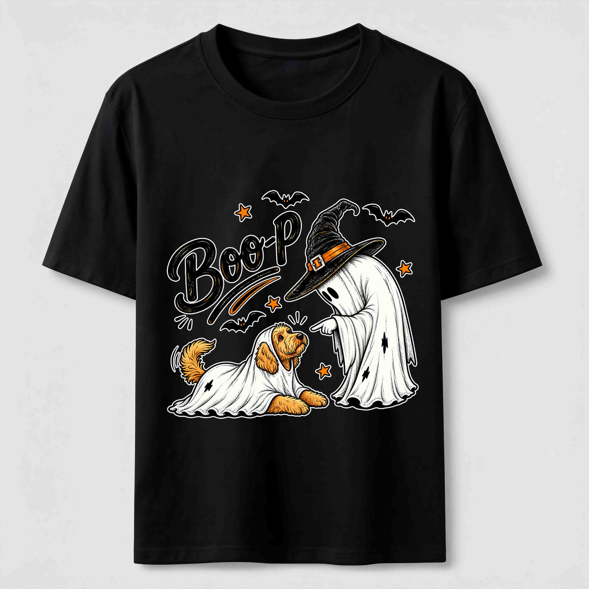Boo Ghost Dog Classic T-Shirt