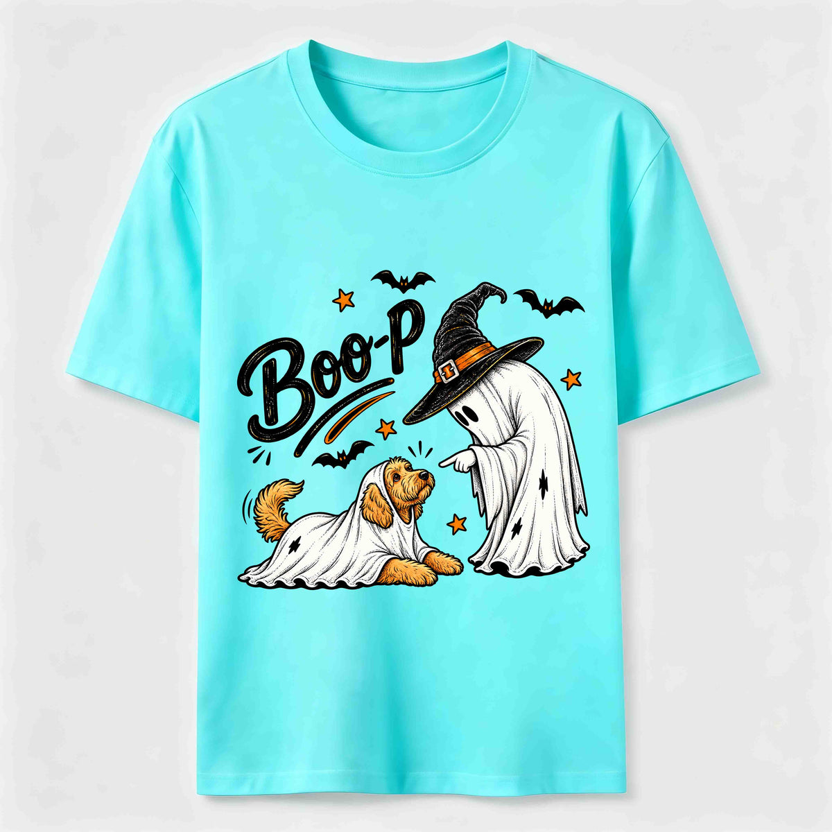 Boo Ghost Dog Classic T-Shirt