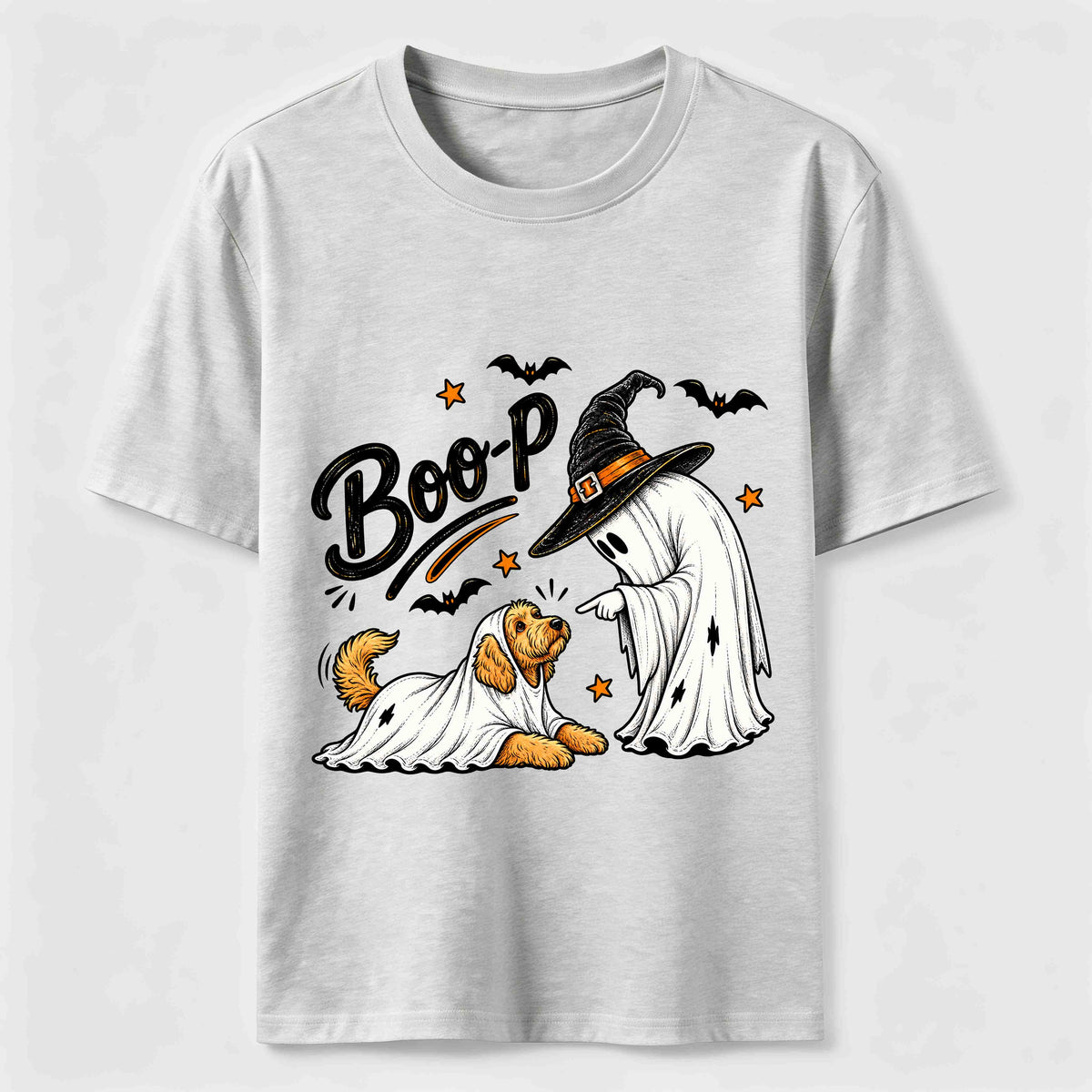 Boo Ghost Dog Classic T-Shirt