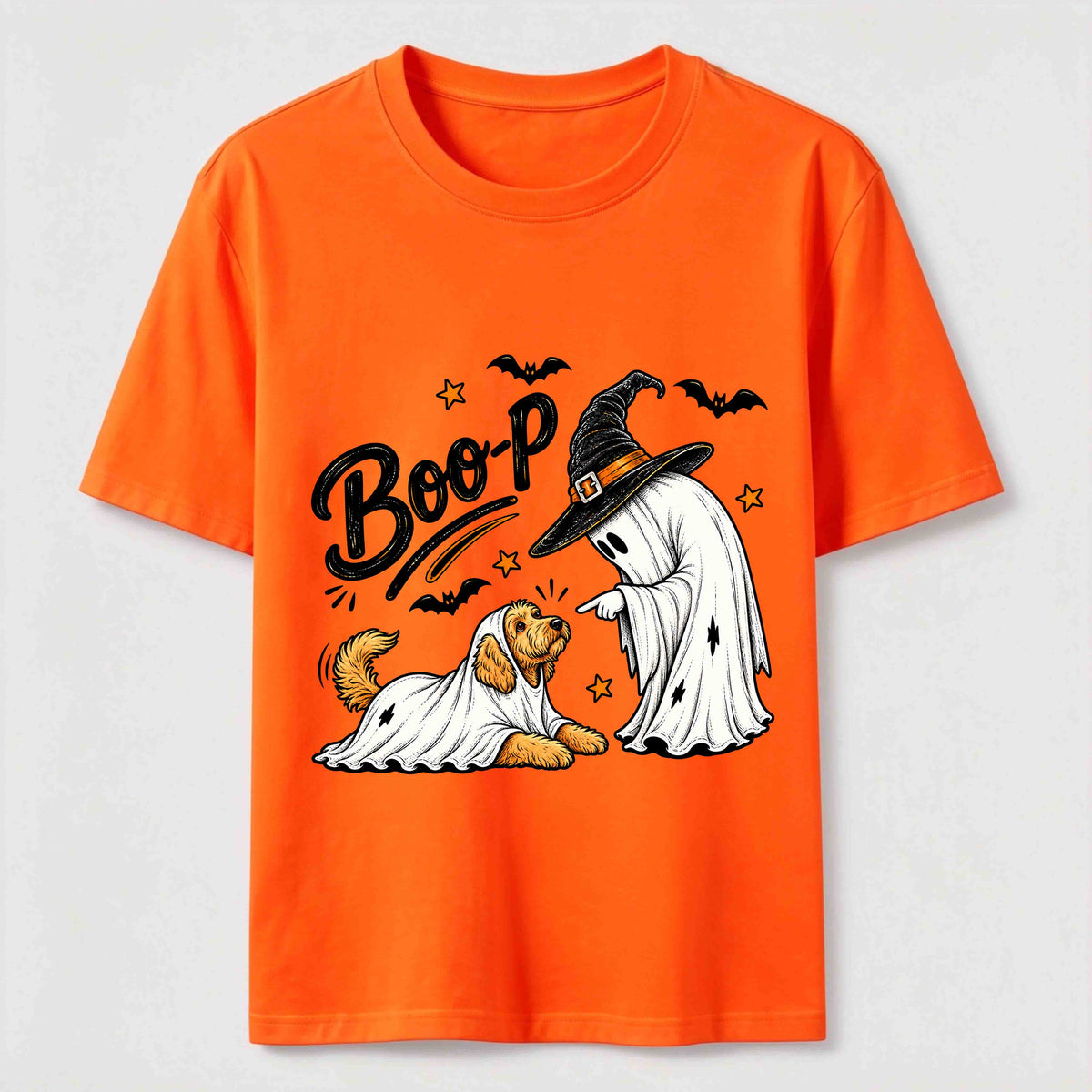 Boo Ghost Dog Classic T-Shirt