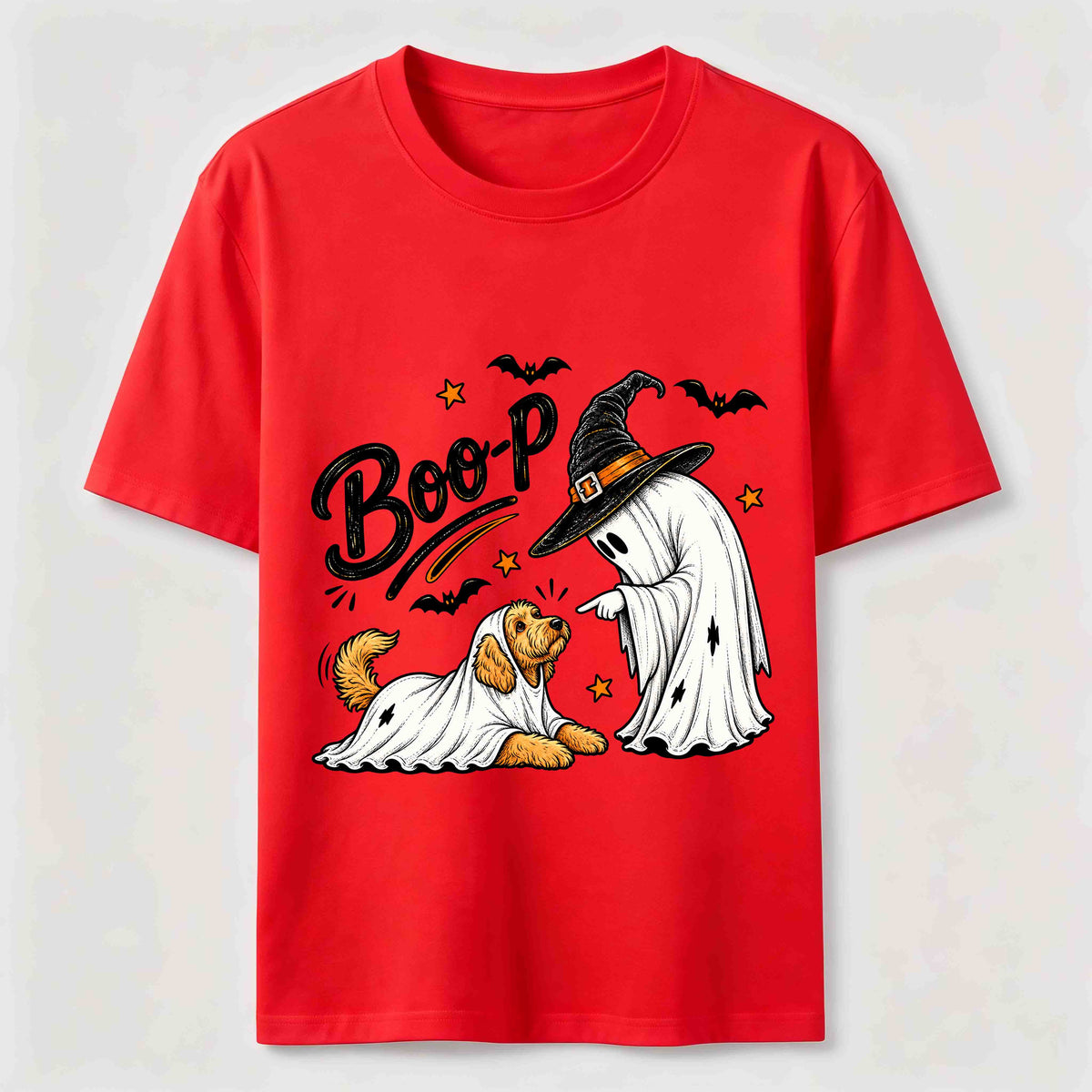 Boo Ghost Dog Classic T-Shirt