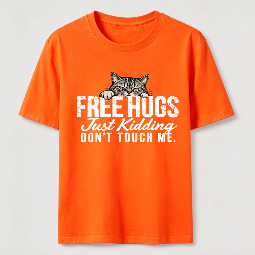 Free Hugs Just Kidding Don't Touch Me Classic T-Shirt
