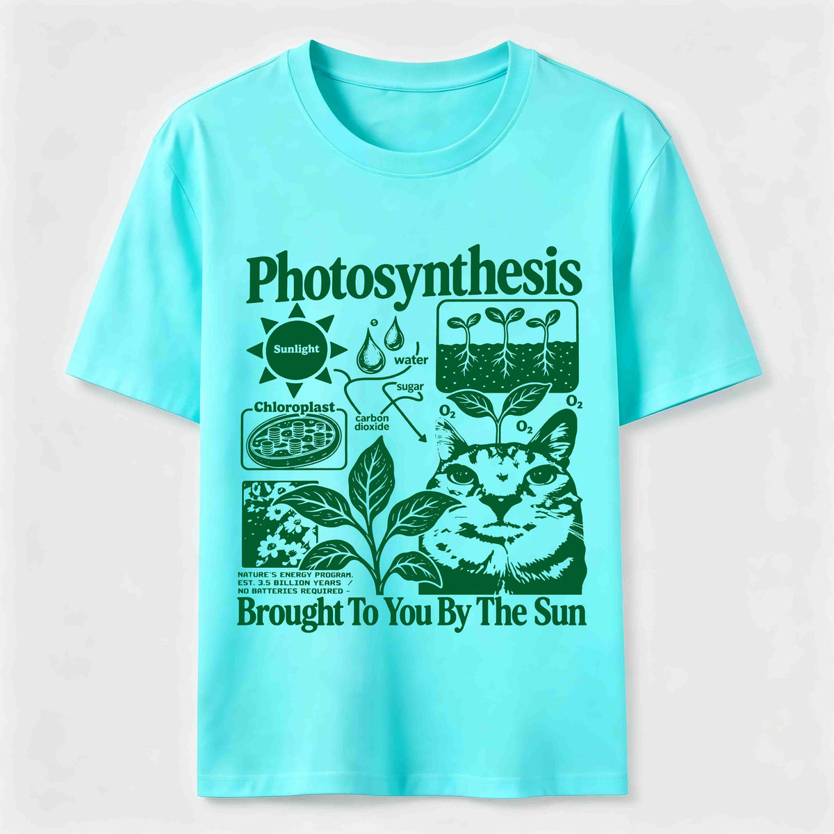 Photosynthesis Cat Classic T-Shirt