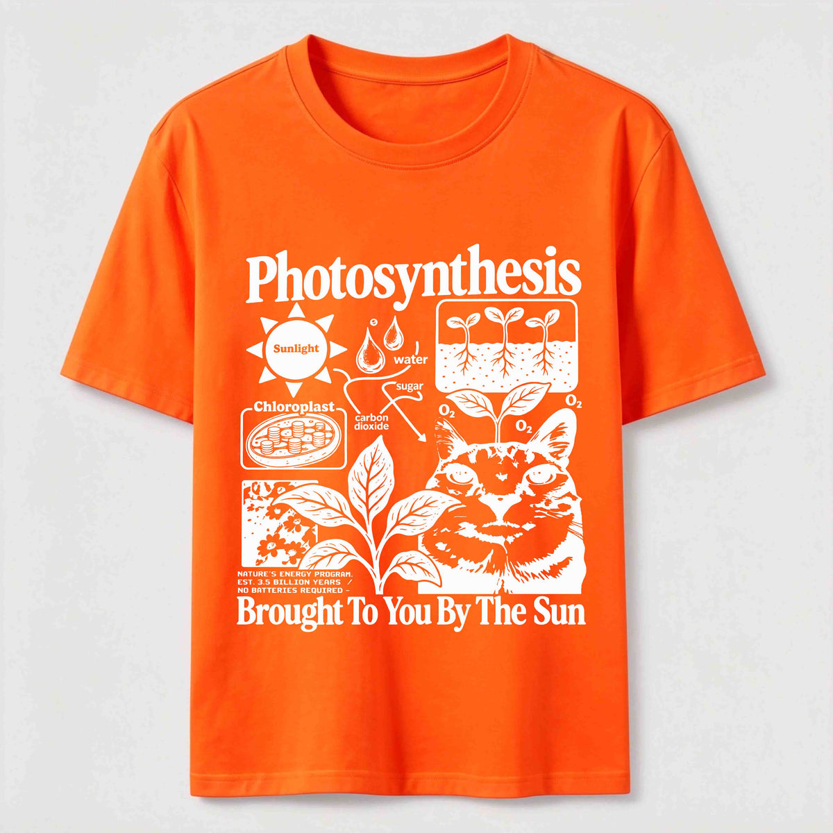 Photosynthesis Cat Classic T-Shirt