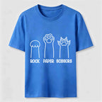 Rock Paper Scissors Cat Classic T-Shirt