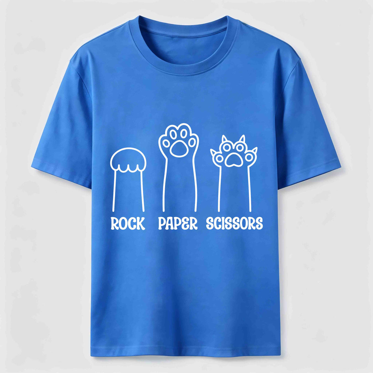 Rock Paper Scissors Cat Classic T-Shirt