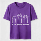 Rock Paper Scissors Cat Classic T-Shirt