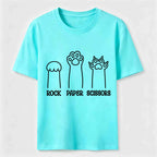 Rock Paper Scissors Cat Classic T-Shirt