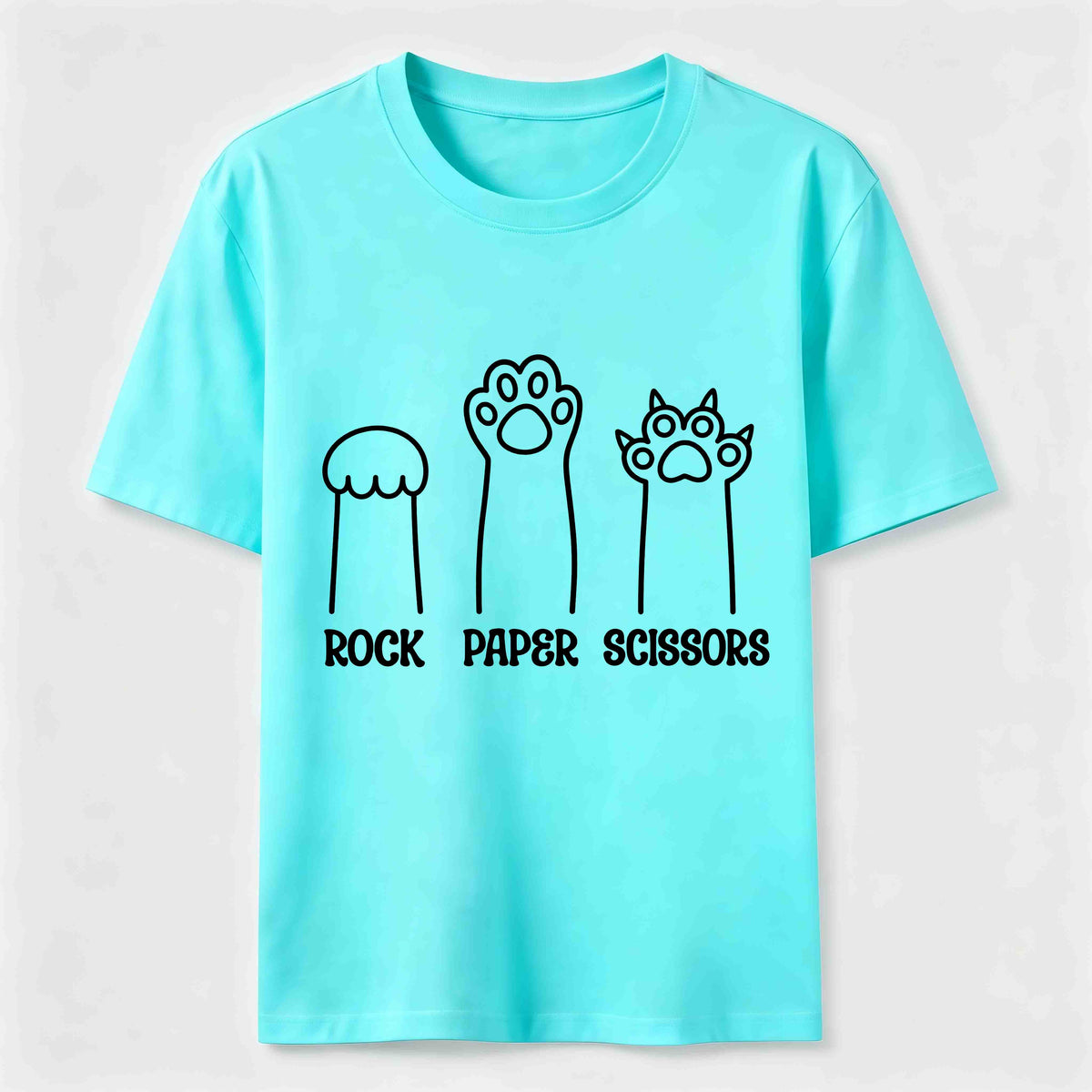 Rock Paper Scissors Cat Classic T-Shirt